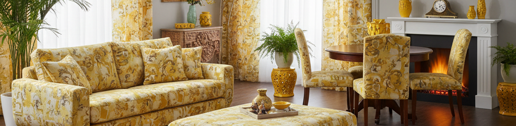 Yellow & Mustard Fabric