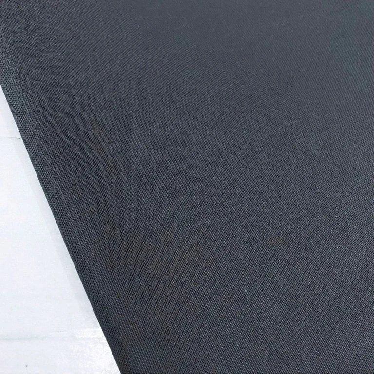 Charcoal upholstery fabric in dark grey cotton canvas suitable for upholstery, curtains, outdoor furniture, cushions and sewing projects.