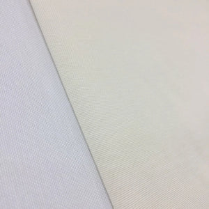 Cream cotton canvas soft furnishing fabric ideal for upholstery, curtains, roman blinds, cushions, bags, and home décor projects.