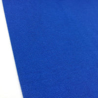 Royal blue plain cotton canvas fabric ideal for upholstery, curtains, roman blinds, cushions, chairs and outdoor projects.