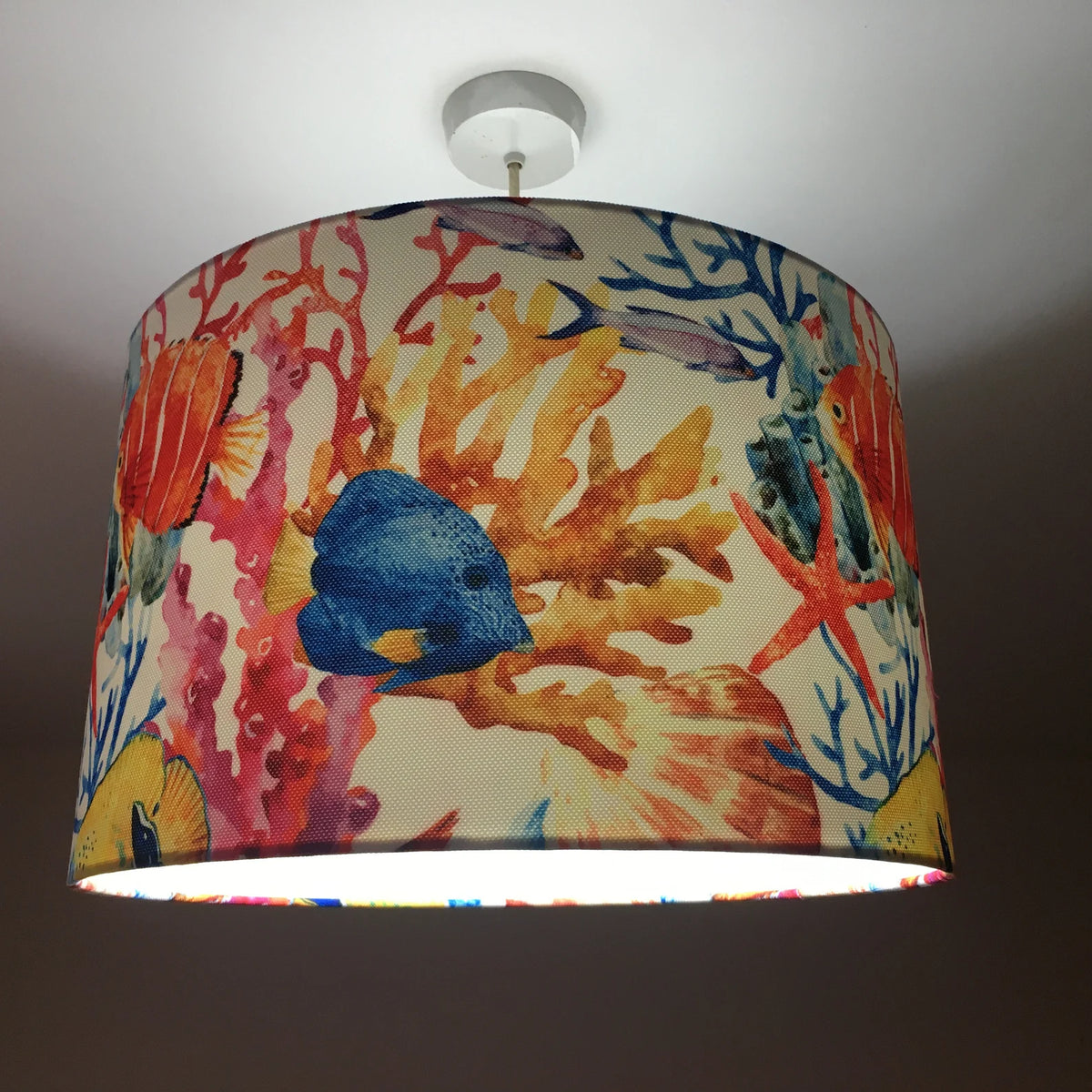 Fish Lampshade, Ocean Lamp Shade, Tropical Animal Under the Sea Lampshade