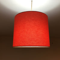 Drum Lampshade, Orange Red Pink Purple Green Table Ceiling Plain Lampshade