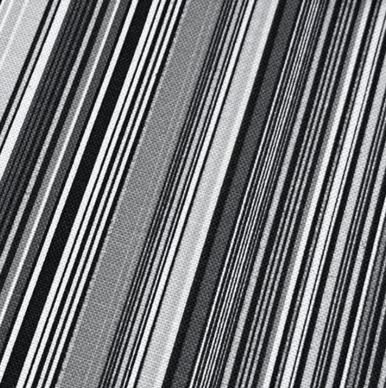 Black, grey  and white pinstripe fabric for upholstery, curtain making, cushion cover, sofa and chair. 
