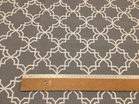Geometric Upholstery Fabric, Moroccan Trellis Curtain Fabric