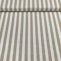 Stripe Upholstery Fabric, Navy and White Fabric