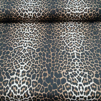 Leopard pattern fabric for upholstery, curtain, cushion and soft furnishings.