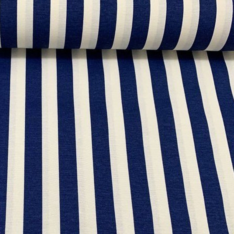 Black White Stripe Fabric, Monochrome Fabric
