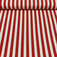Black White Stripe Fabric, Monochrome Fabric
